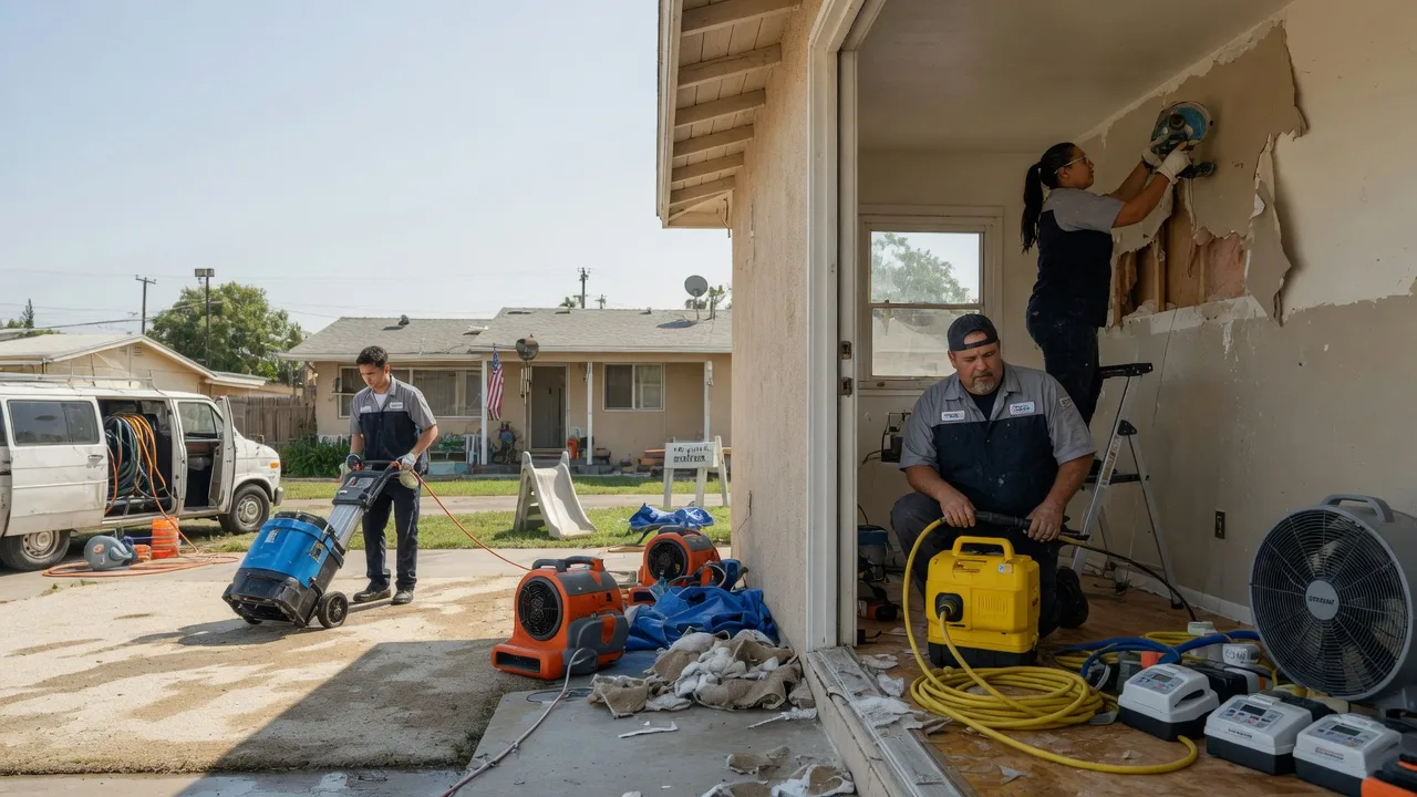Water Damage Restoration in Vandalia, MT near me